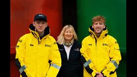 Adam and Luka Sweeney pictured with their Mum Karen Harris
