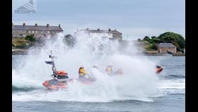 Atlantic 85 rescues stricken vessel Holy Island