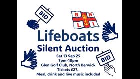 Graphic advertising silent auction