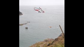 Stranraer RNLI lifeboat and HM Coastguard react to incident at lighthouse