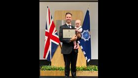 Mark and his lovely baby Noah