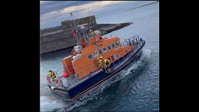 All Weather Lifeboat MacQuarie Departing Donaghadee Harbour