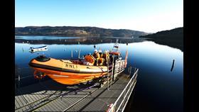 Loch Ness RNLI launching