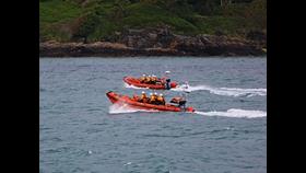 Outgoing B-813 Muriel and Leslie alongside Incoming B-951 Neil Crowe