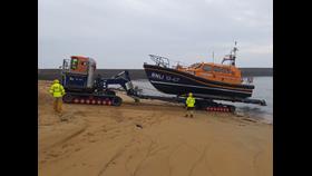 Anstruther RNLI lifeboat Robert and Catherine Steen recovery
