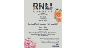 RNLI Garden poster