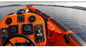 Carrybridge RNLI assist 2 people onboard a vessel after running aground