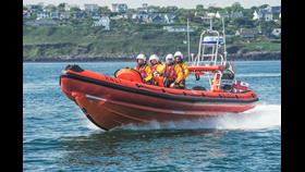 Crosshaven RNLI's inshore lifeboat at sea