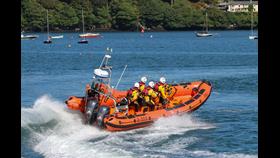 Kinsale RNLI's inshore lifeboat at sea