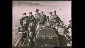 Swanage Lifeboat, the Thomas Markby on the slipway in 1928