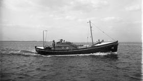Exmouth lifeboat, Maria Noble, while on trials