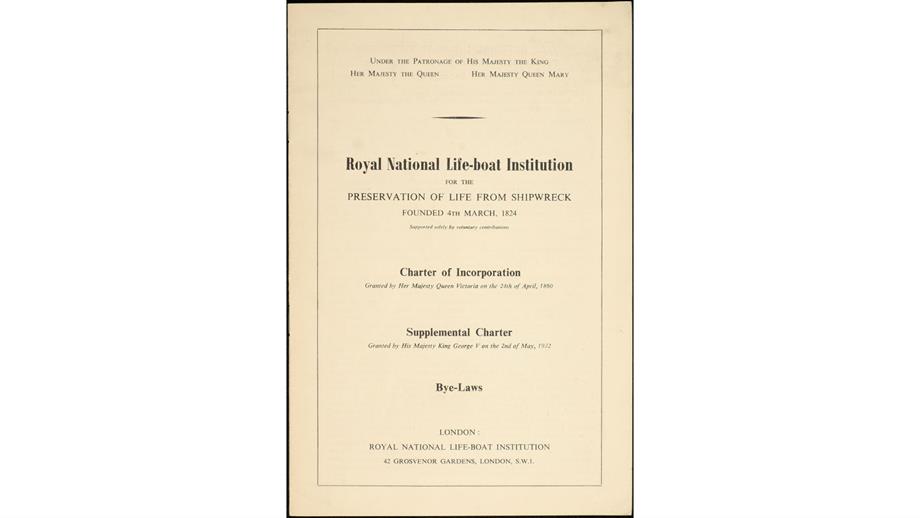 Charter of incorporation
