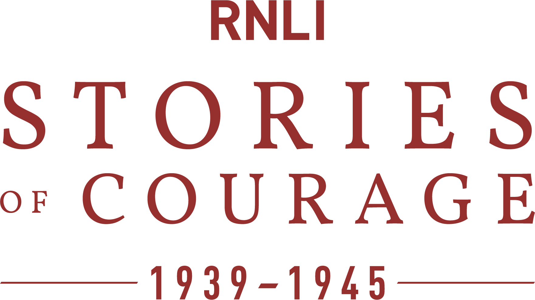 RNLI Stories of Courage 1939-1945 logo