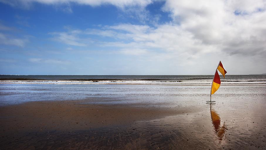 Scarborough North Bay Beach at Scarborough in North Yorkshire is an RNLI lifeguarded beach.