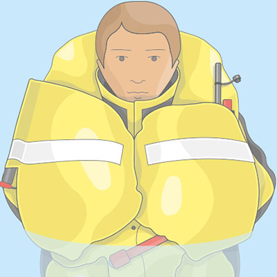Graphic showing level 275 lifejacket