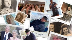 Collage of images from dedications