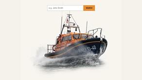 Image of the search to find a loved one's name on the Eric’s Legend 13-40 Lifeboat