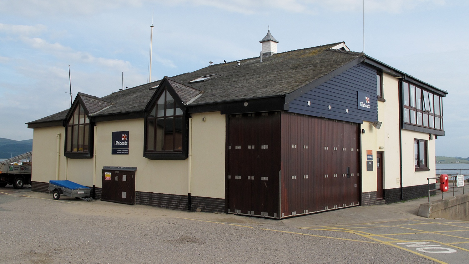 Aberdovey Lifeboat station in 2011