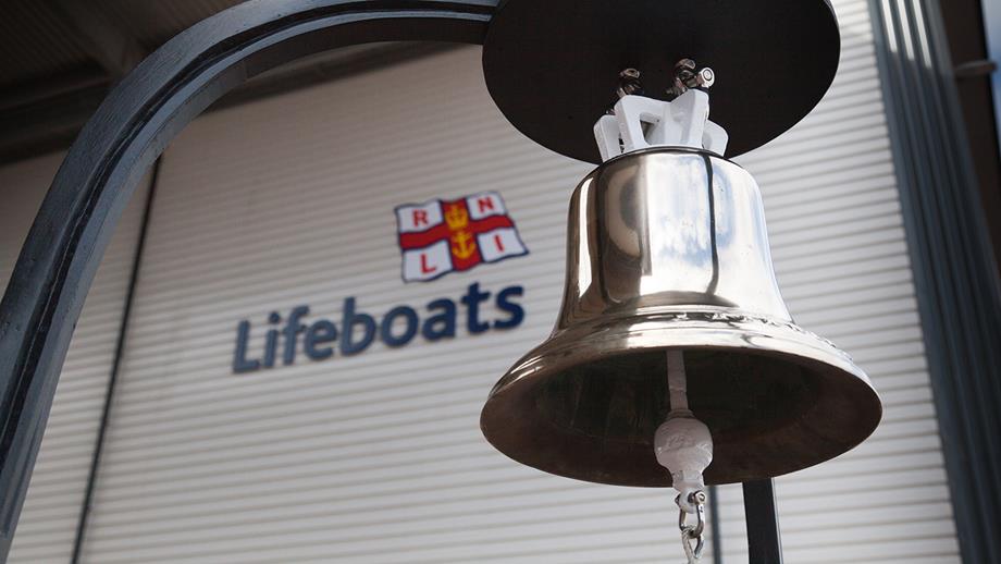 The ceremonial bell at the All-weather Lifeboat Centre is rung each time a new lifeboat is built and launched into the water